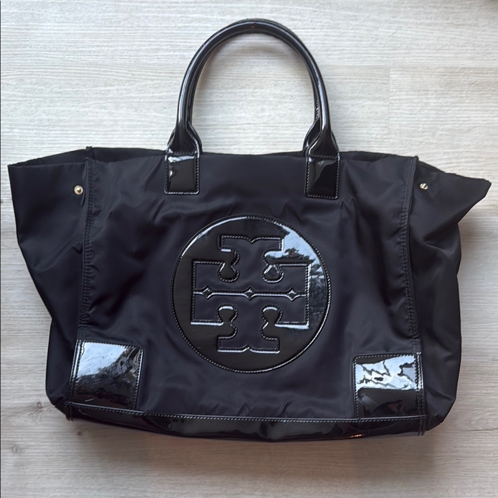 Tory Burch Black Tote Bag